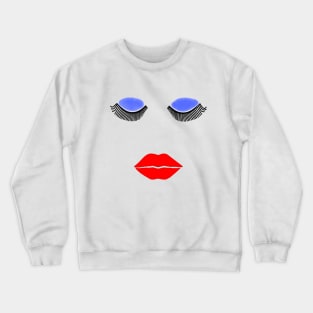 FASHION Face Crewneck Sweatshirt